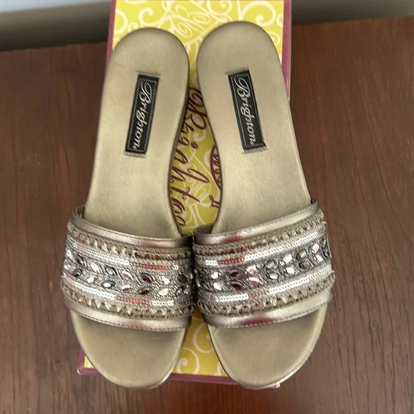 Brighton Bauble Slide Sandals - Picture 2 of 7